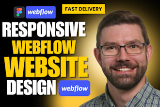 design or redesign webflow website, figma to webflow, webflow website expert