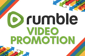 do rumble video promotion, rumble channel, rumble views