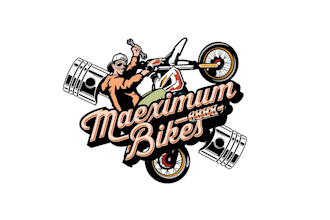 design awesome maximum bikes logo