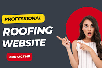 design hvac, roofing, construction, plumbing, contractor website
