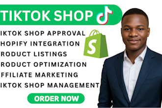 set up tiktok shop, facebook instagram shops, manage tiktok shop fb ads