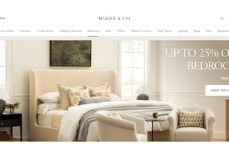 design high end furniture website home decor dropshipping woodwork shopify store