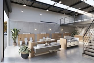 do architectural 3d rendering, plan design, 360, animation walkthrough video