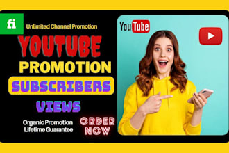 grow youtube channel to gain 1,000 and more subscribers organically fast
