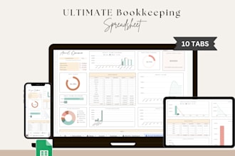 track and manage your monthly budget professionally