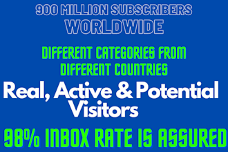 do bulk email blast, email marketing and email marketing campaign