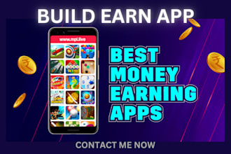 build earning app sales earning app passive income app, sales generating income