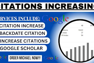 increase your google scholar citations in a researchgate