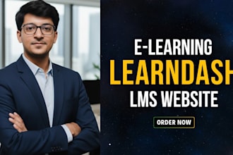 setup, configure and design learndash lms for elearning website