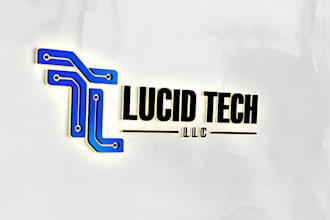 do modern technology, tech, software, hardware, app logo or any graphics design