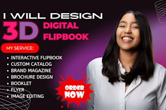 design brochure, catalog, magazine, flipsnack design, convert pdf to flipbook