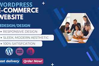 design, redesign, build, rebuild, clone, edit, fix or revamp wordpress website