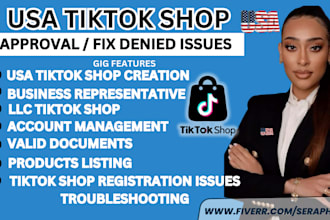 create USA tiktok shop setup USA tiktok shop manage USA tiktok shop for non USA
