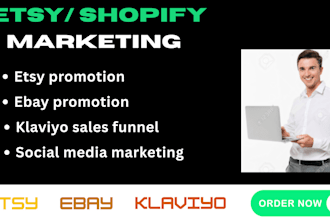 boost shopify store promotion etsy ebay marketing