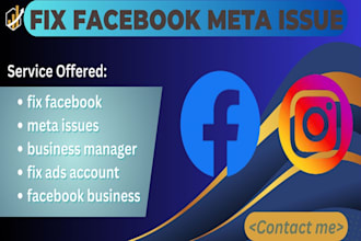 fix meta ads issues, fix facebook, fb business manager, fb ads account managers