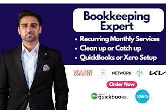 do quickbooks online setup, cleanup, and accounting services