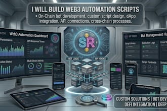 build web3 automation scripts