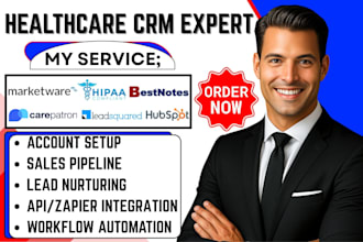 do healthcare crm marketware hipaa crm bestnotes carepatron leadsquared hubspot