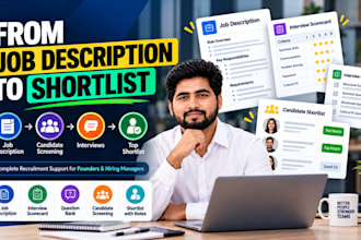 handle recruitment, talent acquisition, candidate screening and hiring