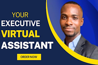 be your personal virtual assistant for all administrative and executive tasks