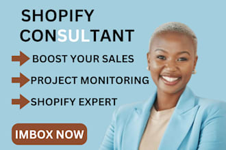 be your shopify expert coach, mentor and consultant to boost sales