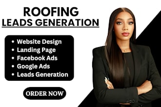 roofing leads roofing website roofing landing page website design portfolio