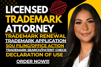 be your US attorney for trademark and patent filing, trademark and patent search