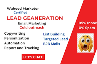 find high quality leads targeted email lists cold outreach campaigns for b2b