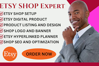 etsy shop setup etsy products listing etsy seo etsy digital products shop