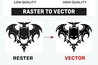 make vector tracing, raster redrawing, and image to vector