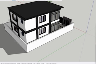 create 3d maps, house models and 2d architectural sketches