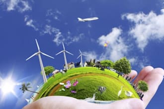 write environmental science articles, astronomy, renewable energy, biodiversity