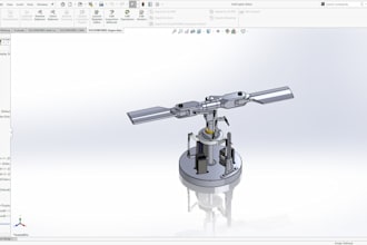 create precise solidworks 3d cad models assemblies and technical drawings