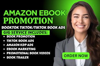 do booktok video ebook promotion  amazon kdp ads book advertising kdp marketing