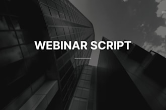 craft a high converting webinar script that turn leads into buyers