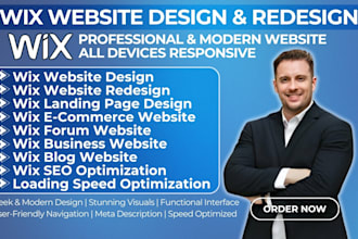 wix website redesign wix website design develop wix website wix studio website