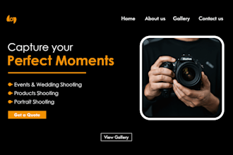 create your personal portfolio, photography website, and product collections