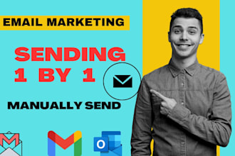 send email manually one by one, email marketing
