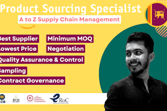be your sri lanka sourcing agent and product finder