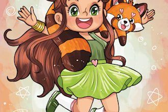 create childrens book illustrations for aspiring authors KDP ingramspark