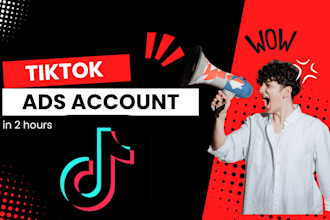 setup tiktok business center and tiktok ads manager for you
