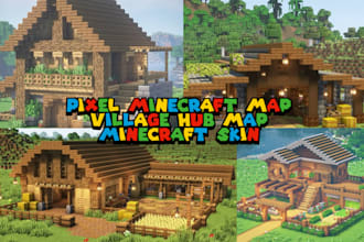 pixel minecraft map builder minecraft skin minecraft pixel art village hub map