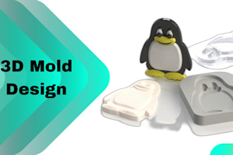 do mold design for 3d printing and manufacturing