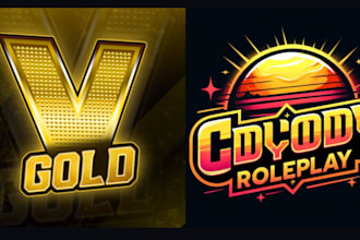 create a roleplay logo for your fivem and discord