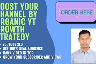 boost your channel by organic yt growth strategy