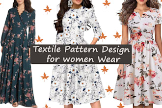 design fabric textile pattern design for women wears