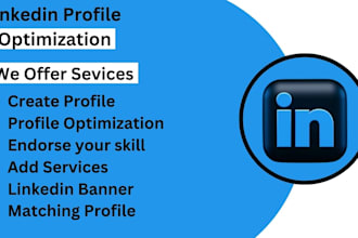 optimize professional linkedin profile,banner picture