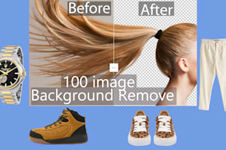 background removal and product photo retouching in photoshop