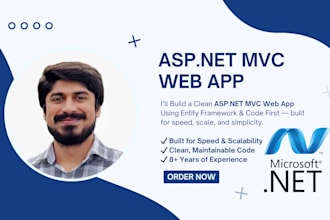develop aspnet mvc web applications with clean architecture