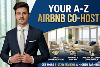 be your professional airbnb co host to manage your listings for maximum income